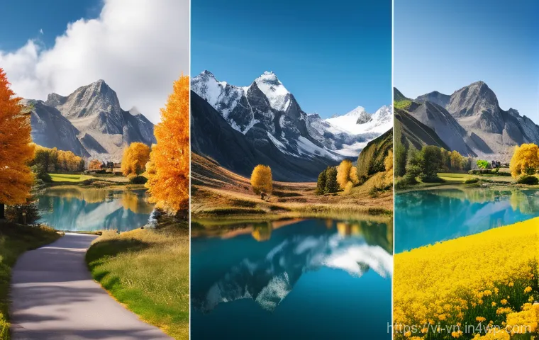 의식적 기술 사용과 효율적인 일 처리 - Here are three image generation prompts in English, designed with detailed features and adherence to...