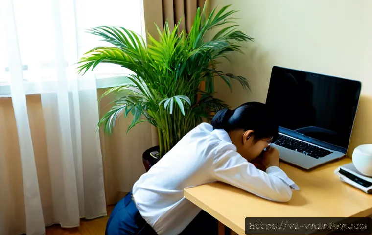 Home 17 의식적 기술 사용과 정신 건강 - Photorealistic Vietnamese young professional practicing mindful technology use at a tidy apartment d...